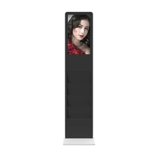 21,5 in&ccedil; dikey reklam makinesi